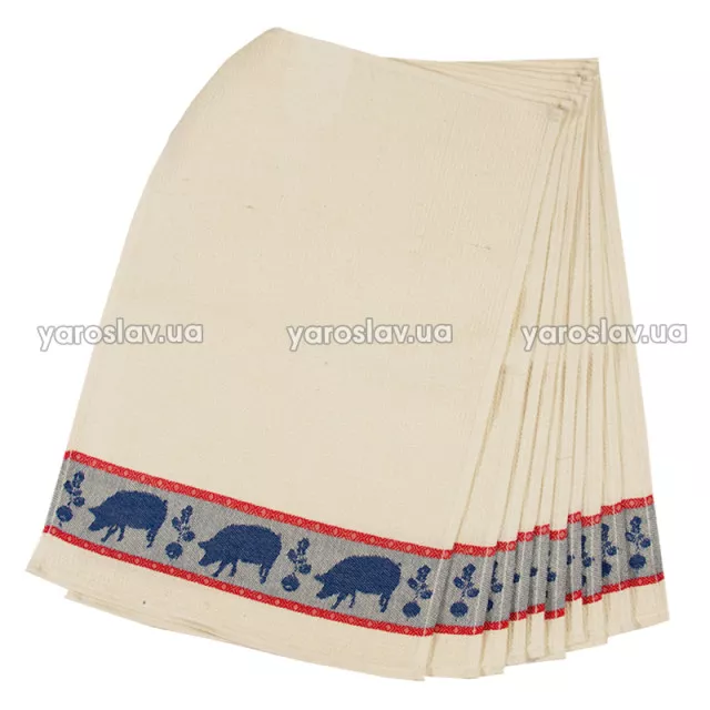 Салфетка вафельная "Ферма" 30х50 свинки